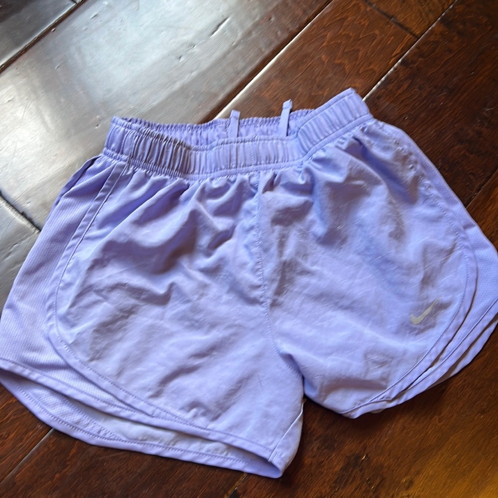 Lilac purple athletic nike shorts
